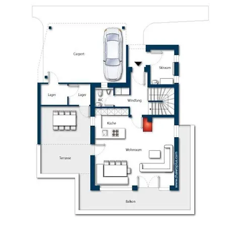 Neukirchen With Sauna, Balcony בקתה