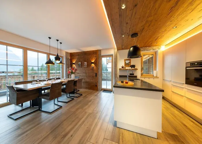 シャレー Neukirchen With Sauna, Balcony